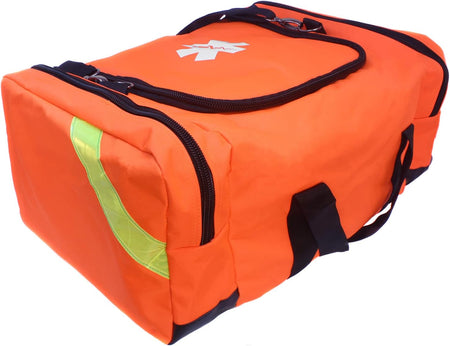 First Aid Large EMT First Responder Trauma Bag - Orange