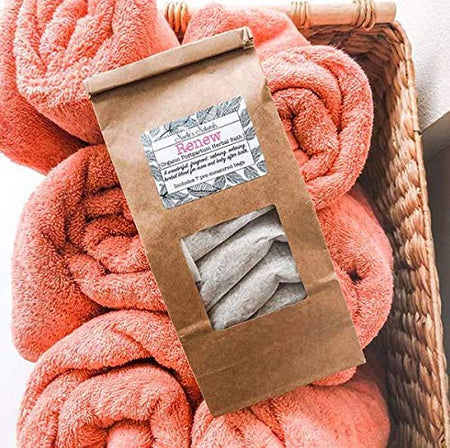 Organic Postpartum Herbal Bath - Pack of 7 sachets - For after childbirth - Sitz Bath