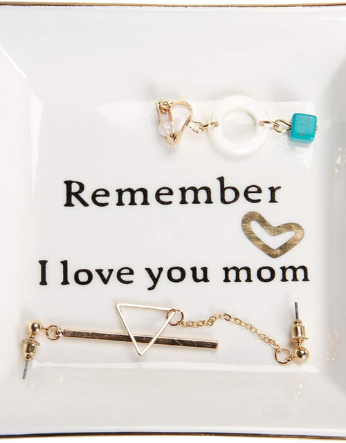 Load image into Gallery viewer, Ceramic Ring Dish Jewelry Tray for Mom Sister Friends, Mom
