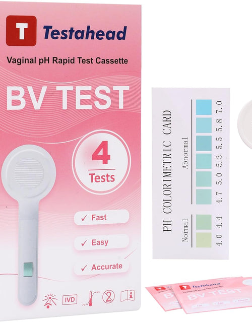 Load image into Gallery viewer, Feminine Health Vaginal pH Test Strips Kits for Bacterial Vaginitis, 4 Packs
