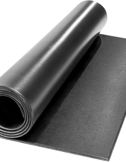 Load image into Gallery viewer, Fitness Equipment Mat and Floor Protector for Treadmills, Exercise Bikes, and Accessories (Regular 78&quot;)
