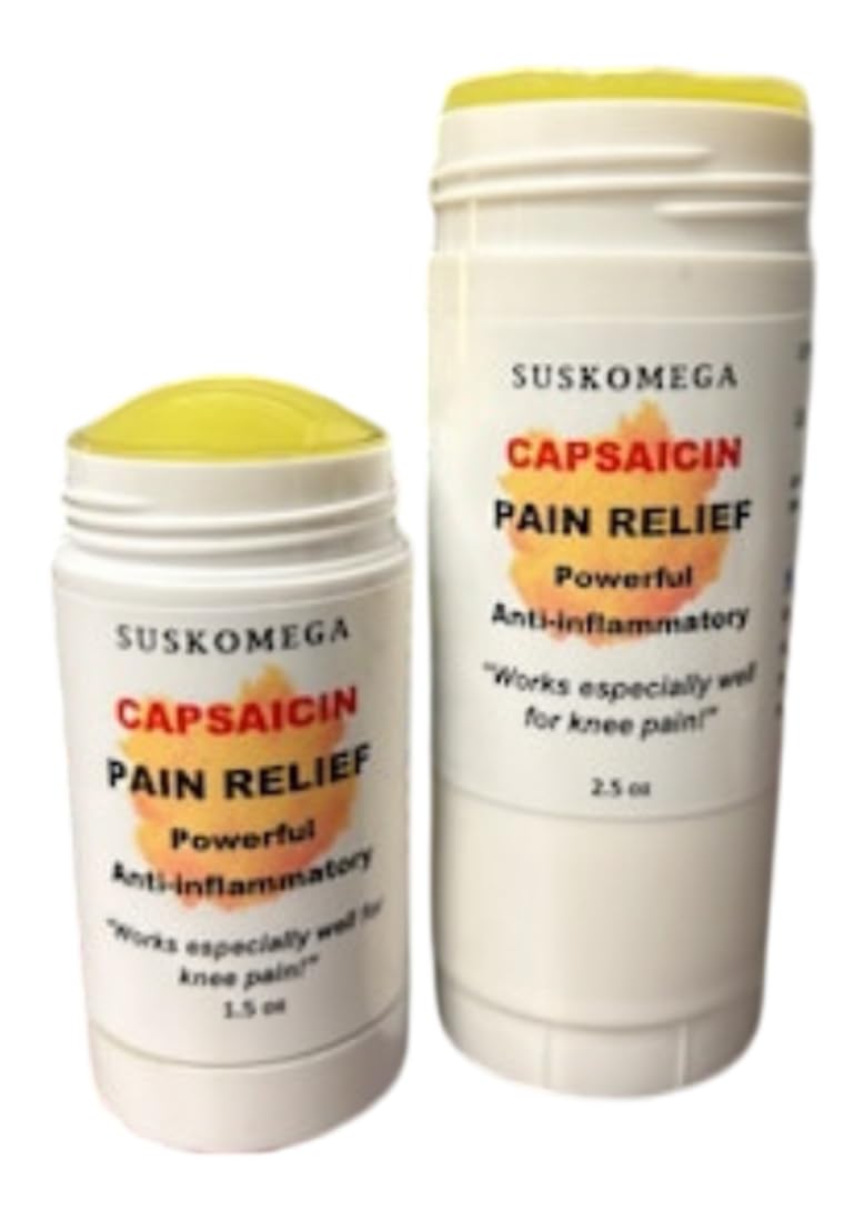 Capsaicin Pain Salve Suskomega Twist Up (2.5 oz)