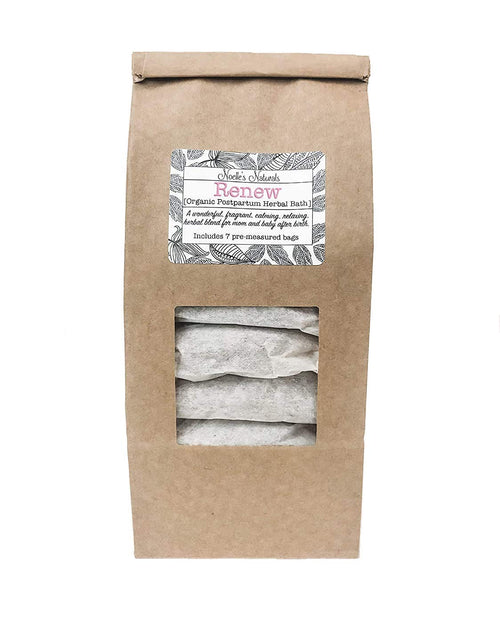 Load image into Gallery viewer, Organic Postpartum Herbal Bath - Pack of 7 sachets - For after childbirth - Sitz Bath
