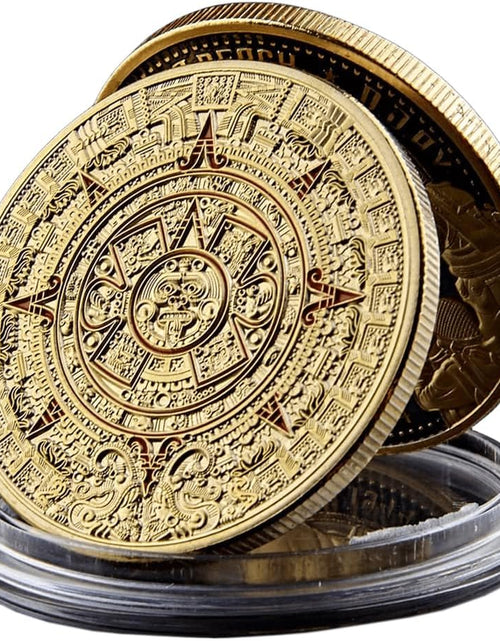 Load image into Gallery viewer, Mexico Mayan Aztec Calendar Art Prophecy Culture Challenge Coin Collectibles
