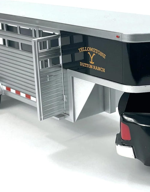 Load image into Gallery viewer, Adult Collectibles - Yellowstone Dutton Ranch Trailer with Gooseneck Trailer Hitch for Farm Toys
