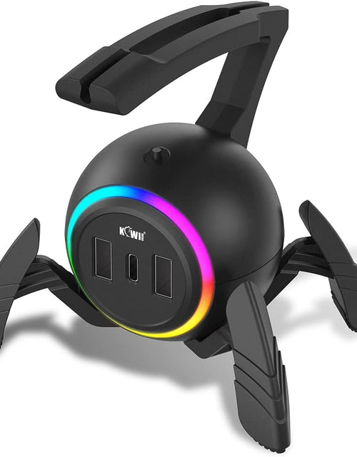 Load image into Gallery viewer, Mouse Bungee RGB Gaming Mouse Cord Holder Controller, USB Port Style Mouse Bungee

