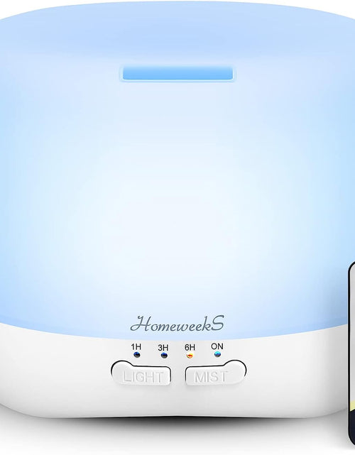 Load image into Gallery viewer, Air Humidifier Aroma Scent Cool Mist Diffuser Colorful Lights Cute Small Large Waterless Auto Off, 300ml

