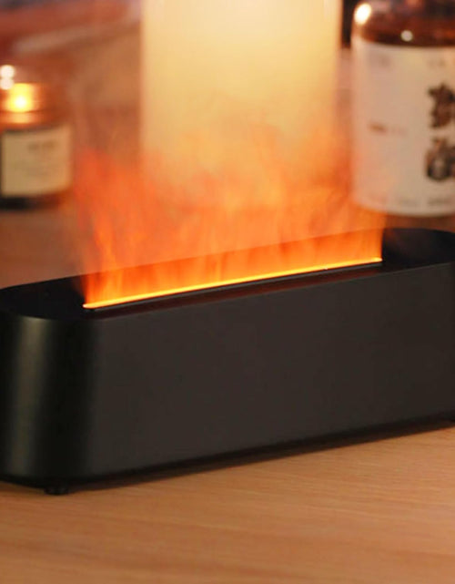 Load image into Gallery viewer, Air Humidifier with 7 Colors Light, Aromatherapy Diffuser, Oil Diffuser, Black
