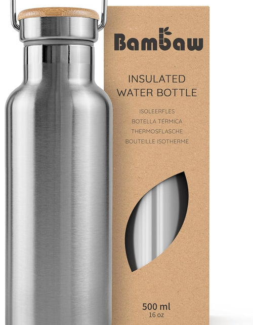 Load image into Gallery viewer, Metal Insulated Water Bottle 16 oz
