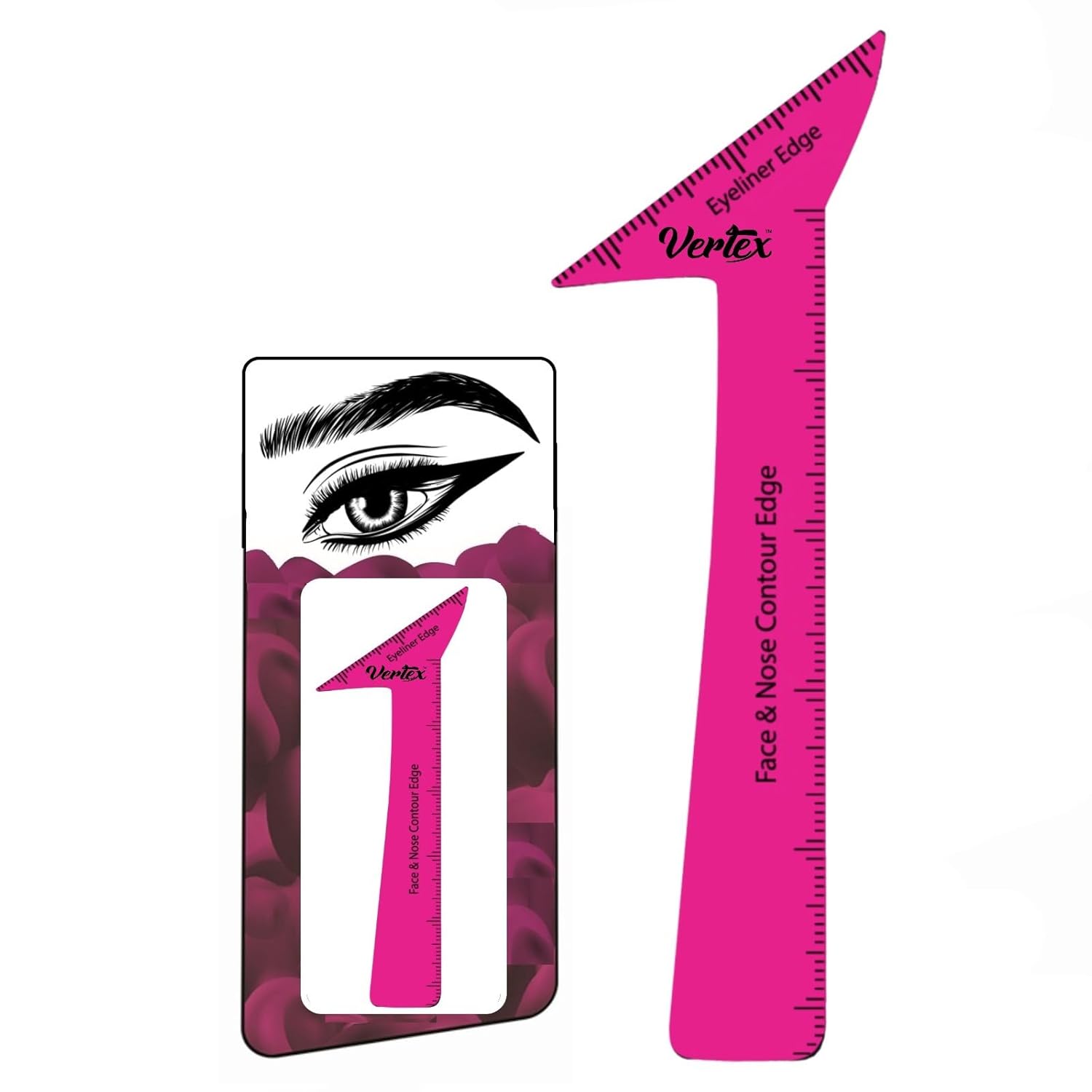 Eyeliner Stencils Pencil Liquid Waterproof Tool For Liner Makeup Brush Pen Stamp