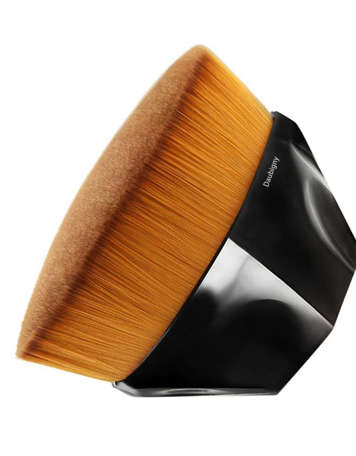 Load image into Gallery viewer, Kabuki Hexagon Face Blush Liquid Powder Foundation Brush for Blending Liquid, Black
