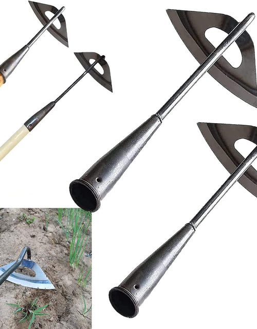 Load image into Gallery viewer, 2 Pieces Durable All-Steel Gardening Hand Tools Hoe
