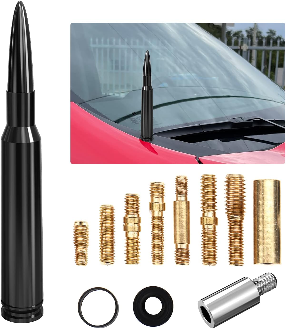 Chevy Vehicle Antenna Replacement Mast Car Truck for GM GMC Chevrolet Pickup Trucksc