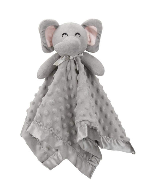 Load image into Gallery viewer, Elephant Security Blanket, Soft Lovey Unisex Lovie Baby Gifts for Newborn Boys and Girls
