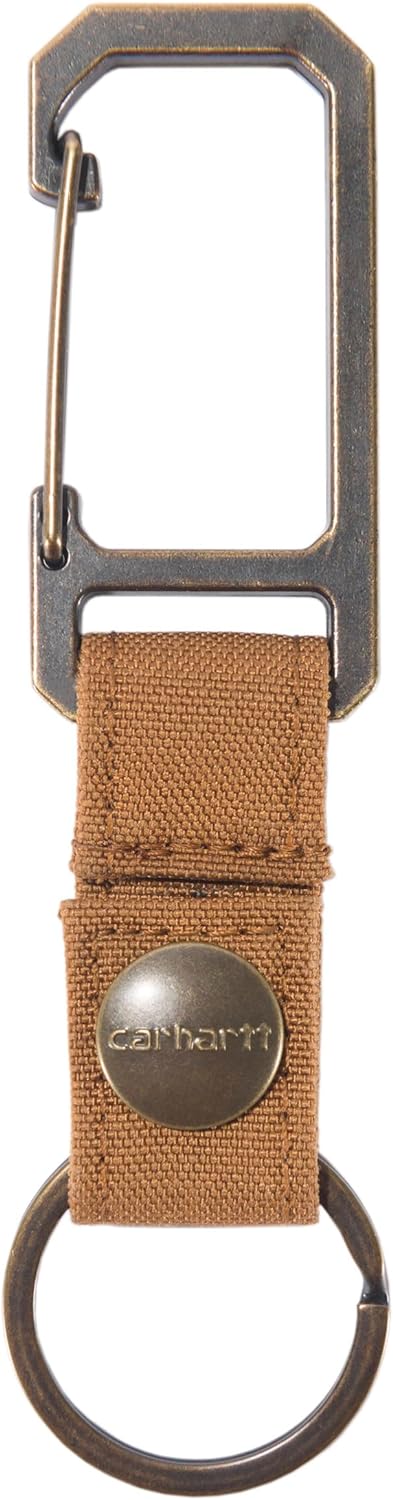 Key Ring Holder With Self-locking Metal Gate Clip