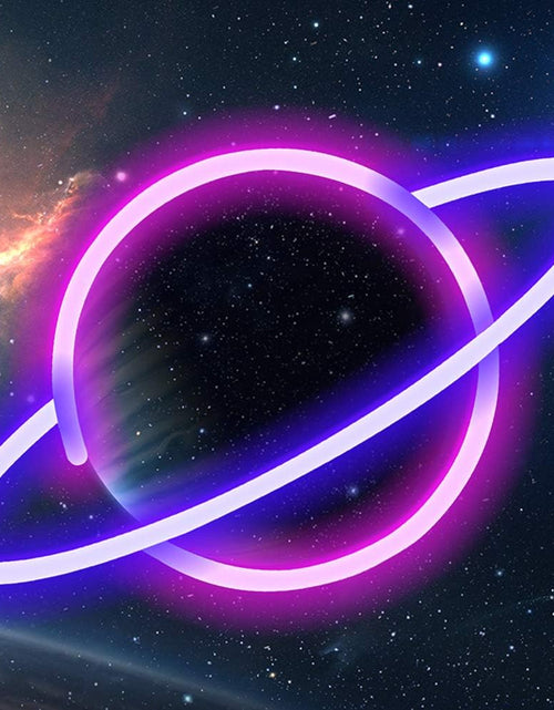 Load image into Gallery viewer, Bright LED Planet Neon Lights, USB or Battery Powered Planet Neon Signs for Wall Decor
