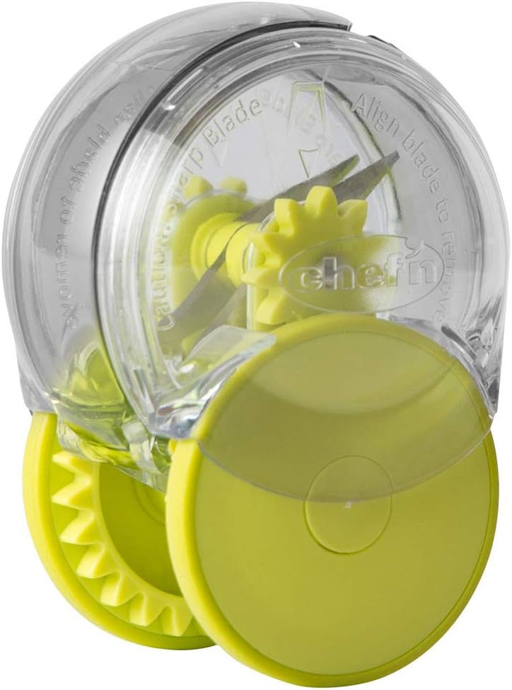 Garlic Chopper, One Size, Green