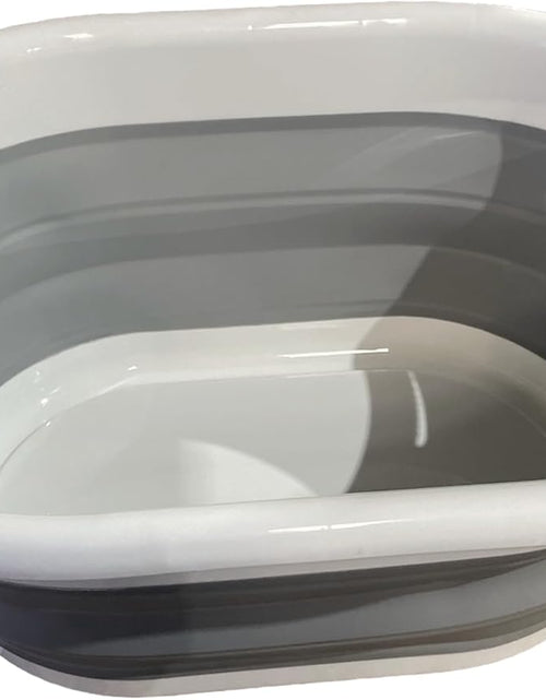 Load image into Gallery viewer, Collapsible Laundry Basket, Space-Saving, Lightweight, Compact &amp; Durable, Perfect for Home and Travel, Oval
