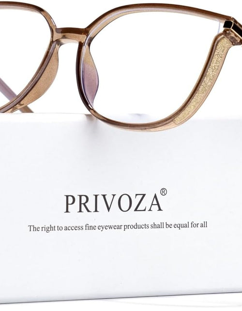 Load image into Gallery viewer, Medium Cat-eye Blue Light Glasses for Women Fashion Woman Glasses(Champagne)
