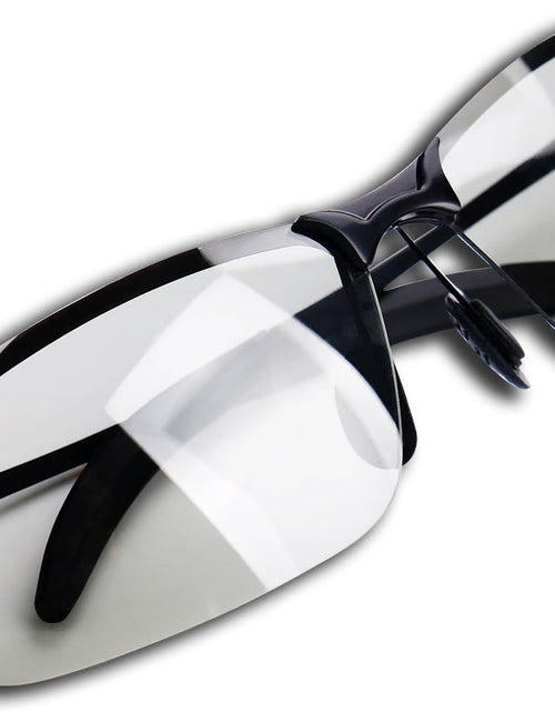 Load image into Gallery viewer, Polarized Photochromic Driving z87 Sunglasses For Men Women Day and Night safety glasses, Black Frame
