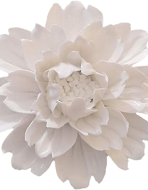 Load image into Gallery viewer, Peony Ceramic Flower Wall Decor Artificial 3D Flower Wall Art Home Decor
