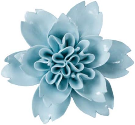 Load image into Gallery viewer, Ceramic Wall Flowers 3D Handmade Art Decor Wall Hanging Decorative White Peony
