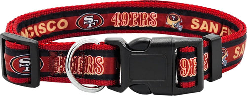 Load image into Gallery viewer, San Francisco 49ers NFL Dog Collar
