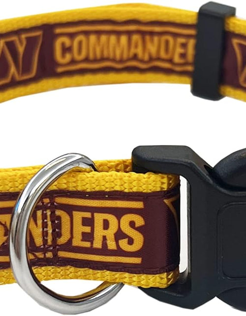 Load image into Gallery viewer, NFL PET Collar Washington Commanders Dog Collar, Large Football Team Collar for Dogs &amp; Cats (WAC-3588-LG)
