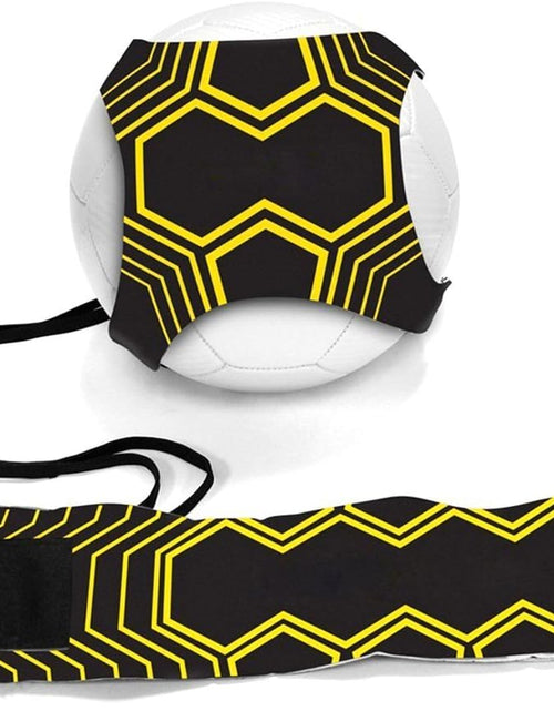 Load image into Gallery viewer, Football Kick Trainer Soccer Training Aids Hands Free Throw Sole Practice Equipment for Kids
