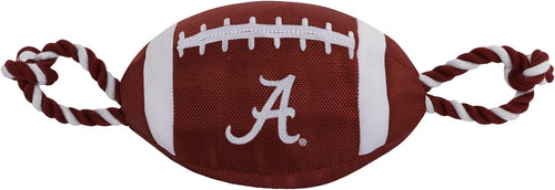 Load image into Gallery viewer, NCAA Alabama Crimson Tide Football Dog Toy, Tough Quality Nylon Materials

