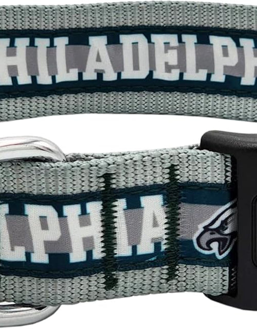 Load image into Gallery viewer, NFL Philadelphia Eagles Licensed PET COLLAR, Large - Heavy-Duty, Strong, and Durable Dog Colla
