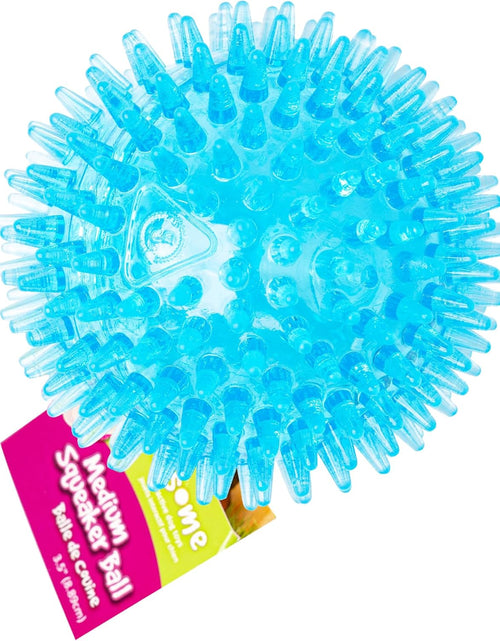 Load image into Gallery viewer, Medium Squeaker Ball Dog Toy, Medium 3.5&quot;, Colors will vary, All Breed Sizes
