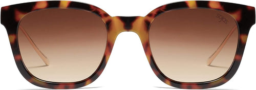 Load image into Gallery viewer, Classic Square Polarized Sunglasses for Women Men Retro Trendy UV400 Sunnies (Amber Tortoise/Brown)
