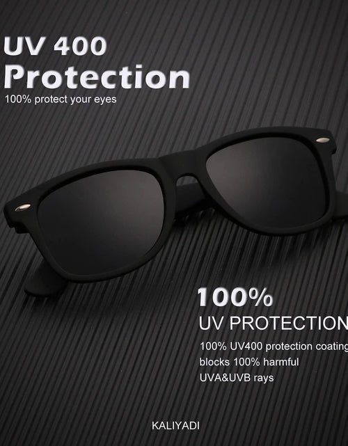 Load image into Gallery viewer, Polarized Sunglasses for Men and Women Matte Finish Sun glasses Color Mirror Lens UV Blocking (3 Pack)
