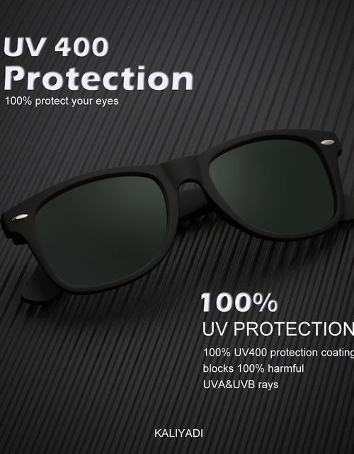 Load image into Gallery viewer, 3 Pack Sunglasses Men Polarized for Mens and Womens Unisex Sun Glasses for Driving UV Protection (G15/Tortoise/Brown)
