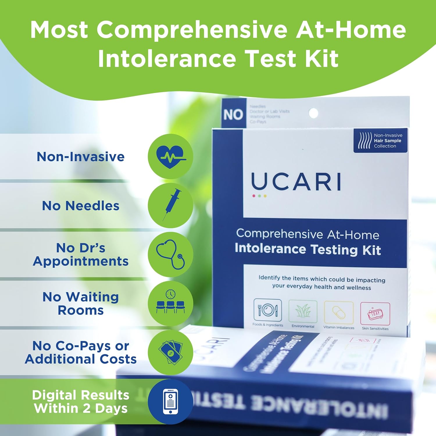Sensitivity Test for Humans | Screens for 1500+ Intolerances | Food & Environment Analysis