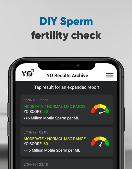 Load image into Gallery viewer, Home Sperm Test | at-Home Fertility Test Kit for Men | Check Motile Sperm Concentration with 97% Accuracy
