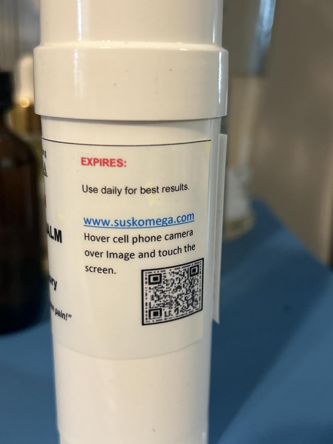 Capsaicin Pain Salve Suskomega Twist Up (2.5 oz)