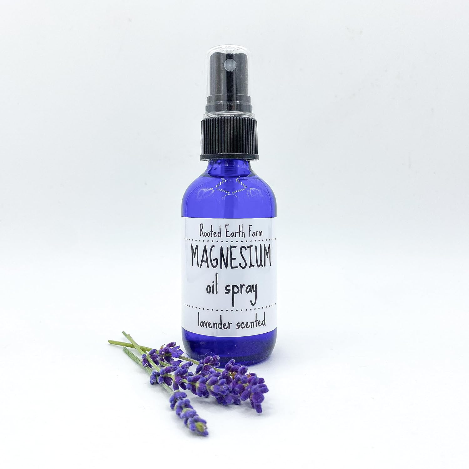 Magnesium Oil Spray - Lavender Scented - 2 oz - Extra Strength - All Natural - Made with Dead Sea Salt