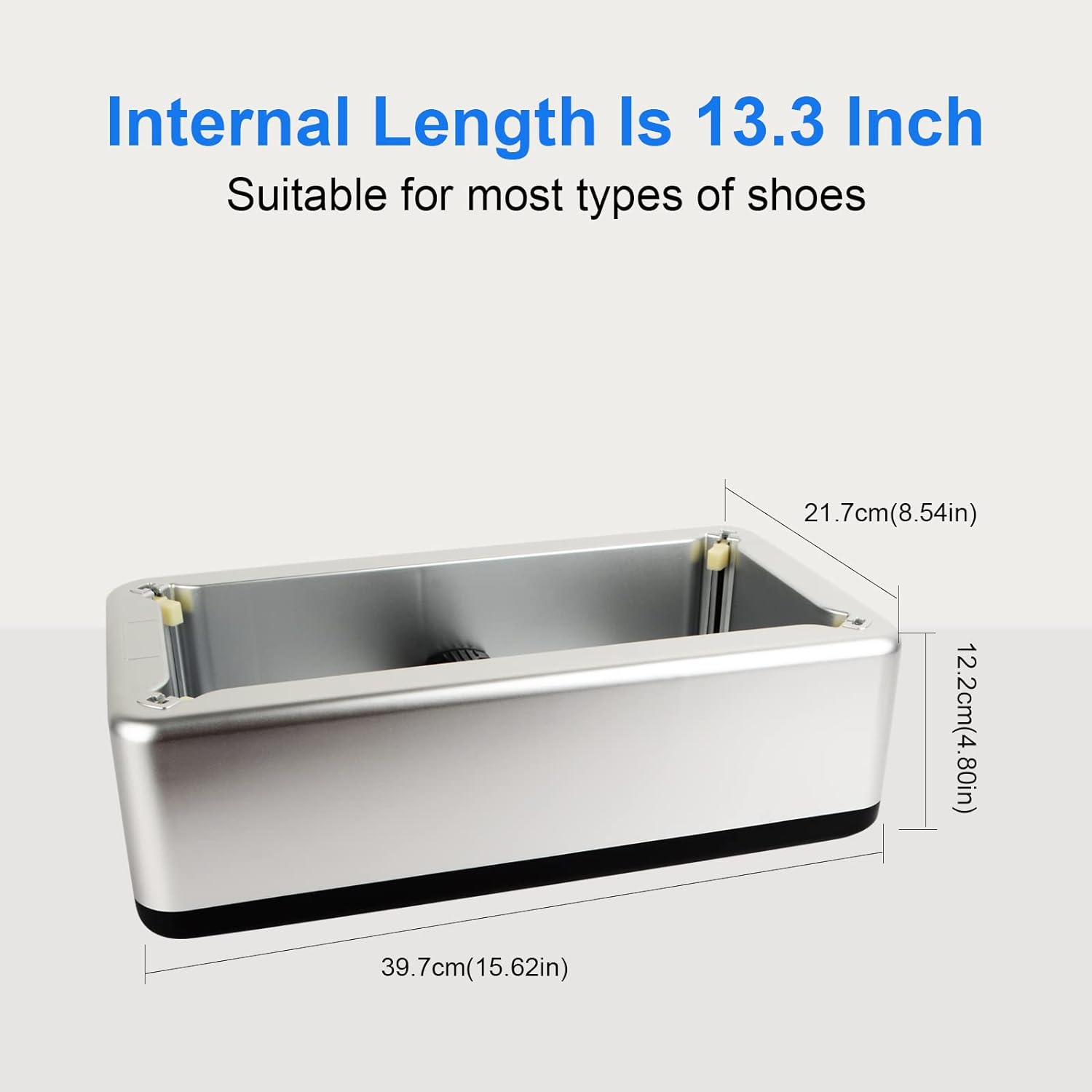 Automatic Shoe Covers Dispenser with Disposable Shoe Covers 200pcs , Silver
