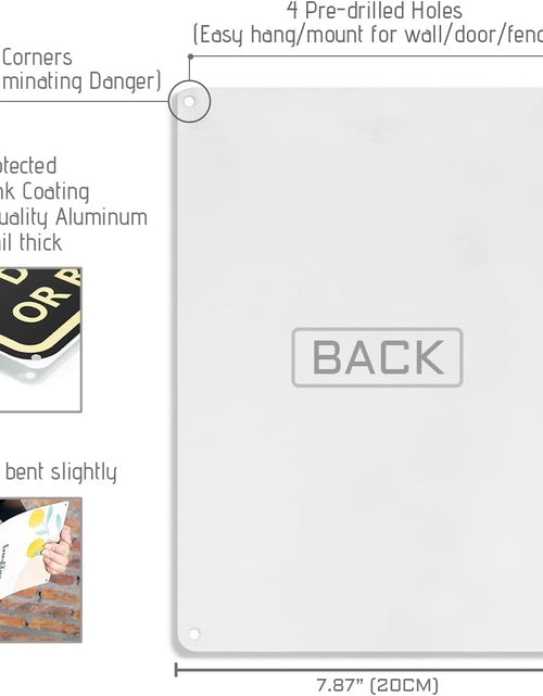 Load image into Gallery viewer, Please Deliver All Packages to Side Door Left Arrow - Bestylez Delivery Sign
