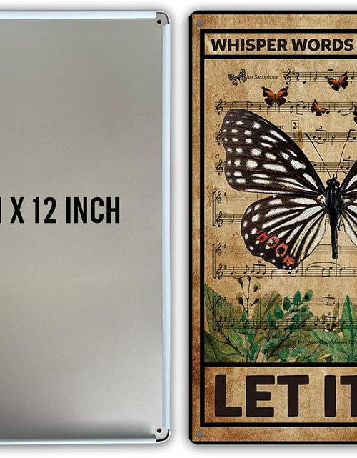 Load image into Gallery viewer, Let It Be The Beatles Metal Tin Sign Wall Decor Retro Whisper Words of Wisdom

