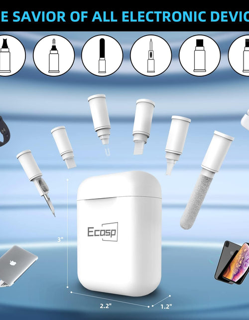 Load image into Gallery viewer, MultiTool AirPod Cleaner Kit,Cell Phone Cleaning Repair and Recovery iPhone and iPad , (TypeC) Charging Port, White
