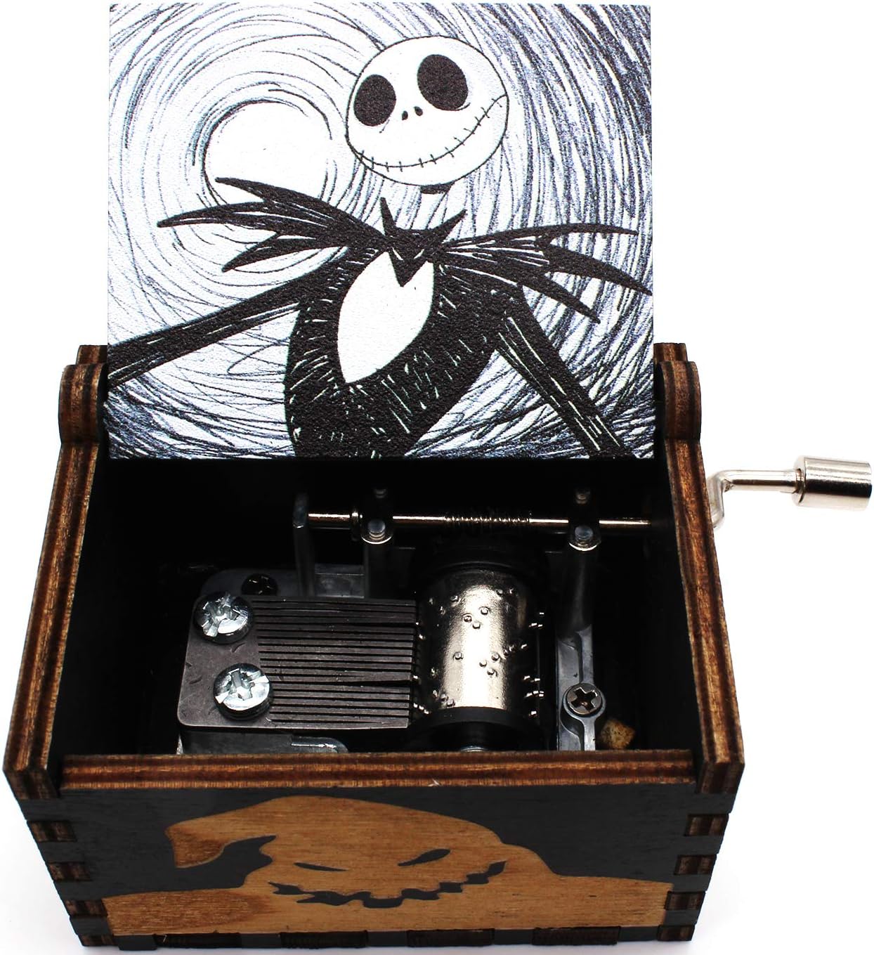 Wooden Music Box – Color Painting Music Box, The Nightmare