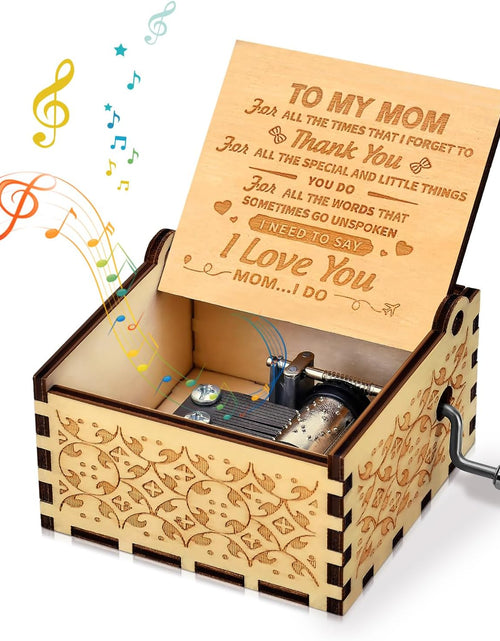 Load image into Gallery viewer, Mothers Day for Mom Gifts from Daughter Son Gifts Hand Crank Music Box
