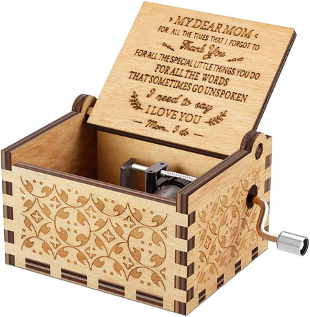 Music Box Gift for Mom from Daughter Son Plays You are My Sunshine