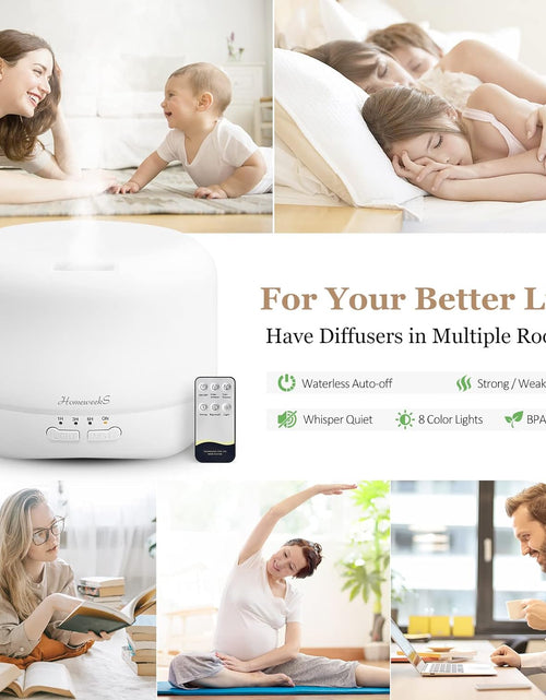 Load image into Gallery viewer, Air Humidifier Aroma Scent Cool Mist Diffuser Colorful Lights Cute Small Large Waterless Auto Off, 300ml
