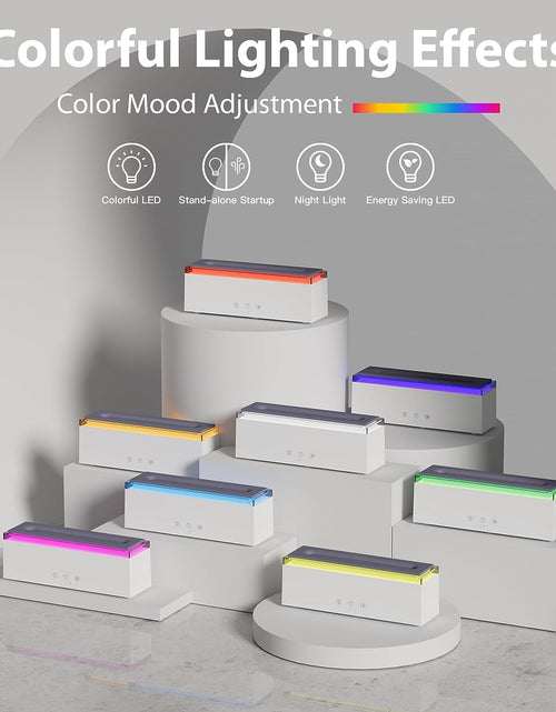Load image into Gallery viewer, Aromatherapy Essential Oil Diffuser for Home: Mist Aroma - Flame 17 Modes RGB Ambient Lights 200ml
