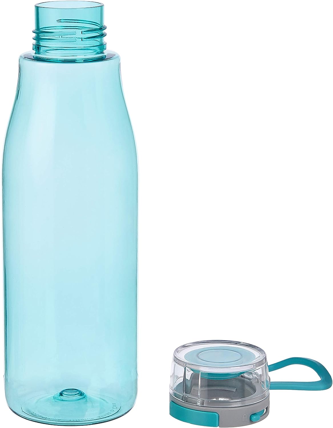 Tritan Water Bottle with Action Lid, 24 ounce, 2-Pack, Blue and Purple
