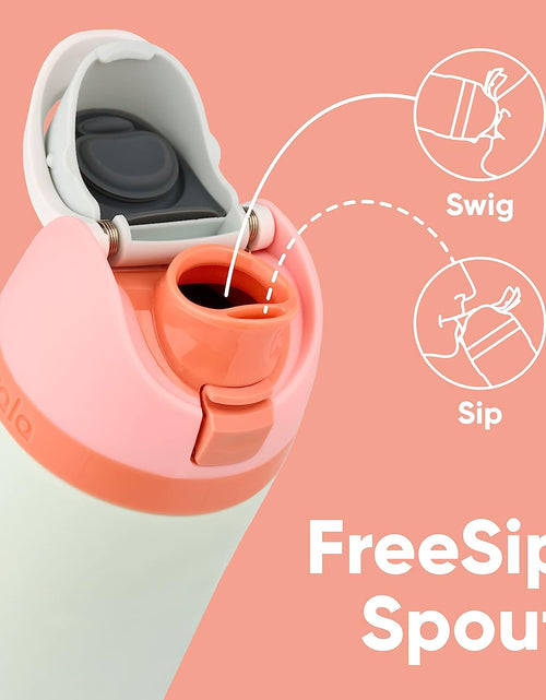 Load image into Gallery viewer, Insulated Stainless Steel Water Bottle with Straw, BPA-Free Sports Water Bottle, Great for Travel, 32 Oz, Summer Sweetness
